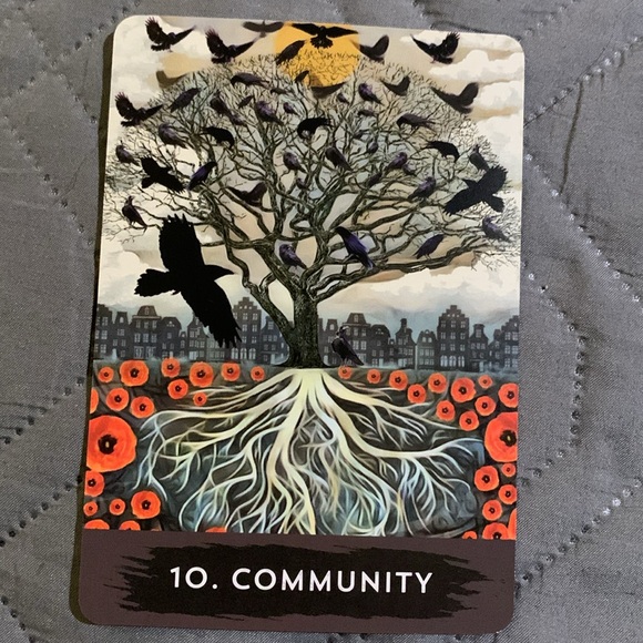 Oracle cards with guidebook.  Gorgeous artwork by MJ Cullinane. - Picture 4 of 5